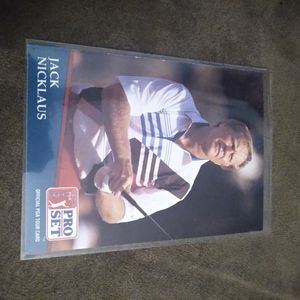 1991 Pro Set Jack Nicklaus golf card
